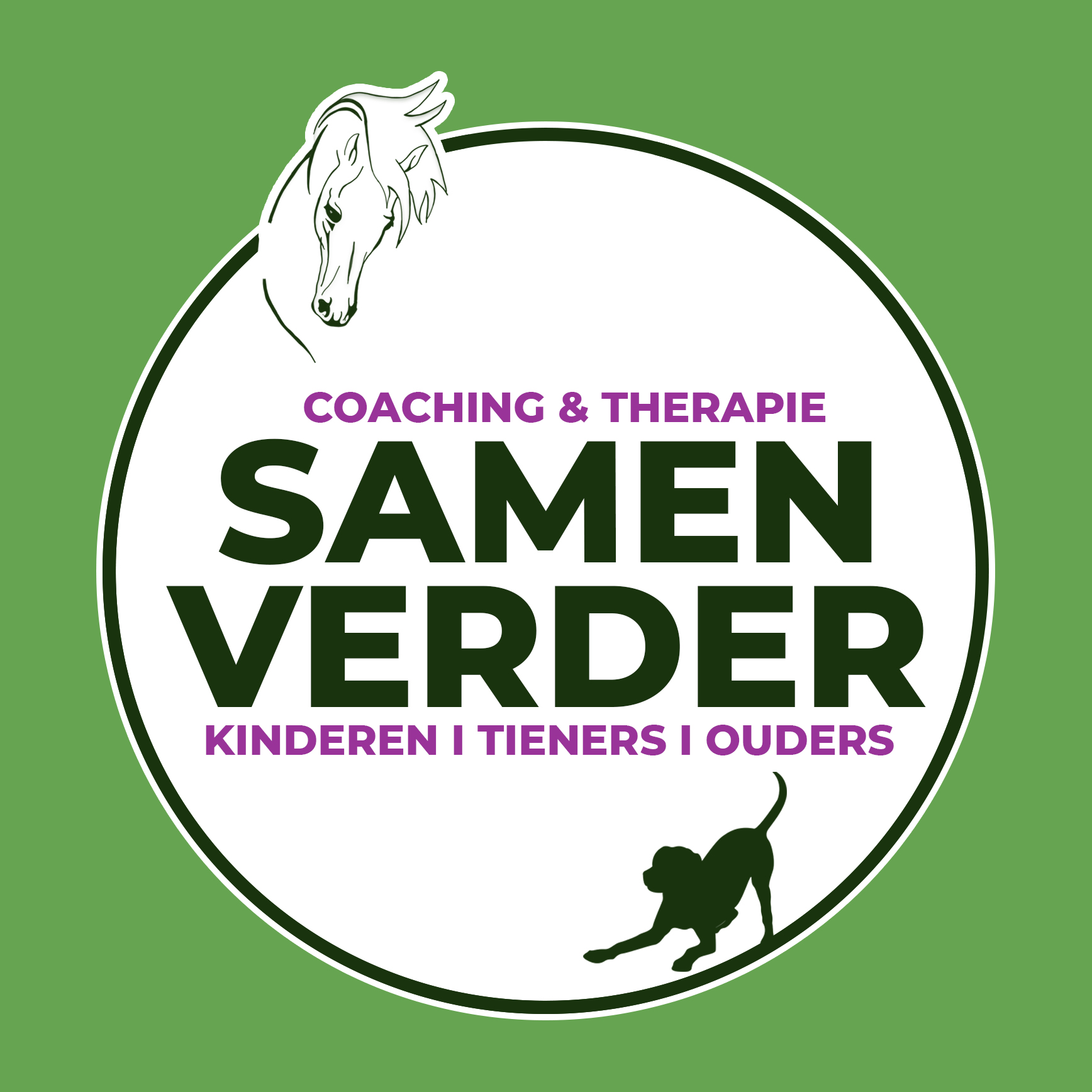 Logo van Samen Verder, coaching & therapie